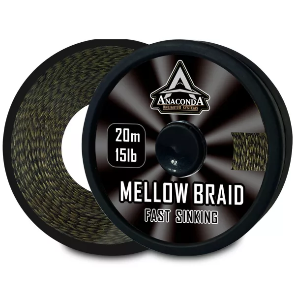 Anaconda Fast Sinking Mellow Braid 35lb 20m Fonott Előkezsinór