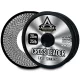Anaconda Fast Sinking Cross Leader Fekete-Fehér 25lb 20m Fonott Előkezsinór