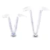 Anaconda Invisible V-Shape Stops Small Átlátszó 3mm Bojli Stopper 96db