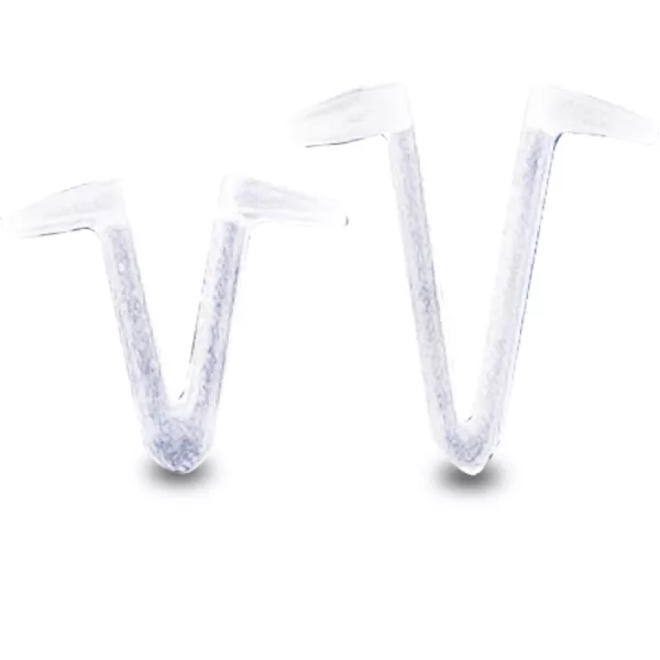 Anaconda Invisible V-Shape Stops Small Átlátszó 3mm Bojli Stopper 96db