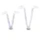 Anaconda Invisible V-Shape Stops Medium Átlátszó 7mm Bojlistopper 96db