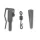 Anaconda Easy Lock Lead Clip Zöld Ólomklipsz 5db