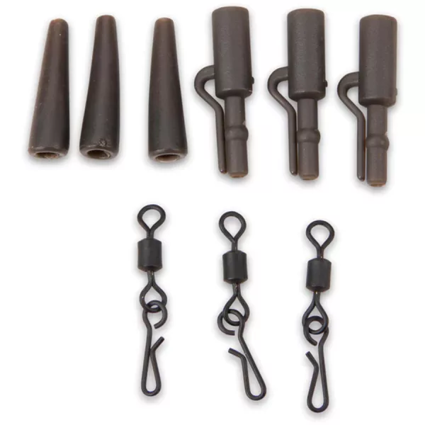 Anaconda QL Safety Lead Clip Power Pack Army Green Biztonsági Ólomklipsz Készlet 3db