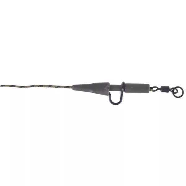Anaconda LL Heavy Duty Lead Clip 45lb Camou Green 80cm Előkötött Leadcore 2db