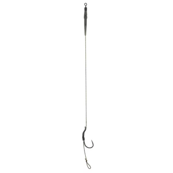 Anaconda Piercer Line Aligner Rig B-988 4 Füles, Szakáll Nélküli Fonott Előkötött Horog 2db
