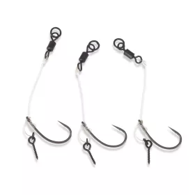   Anaconda Piercer Chod Rig Curve Shank 8 Füles, Szakállas Előkötött Pontyozó Horog 3db