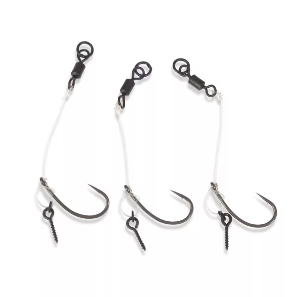 Anaconda Piercer Chod Rig Curve Shank 8 Füles, Szakállas Előkötött Pontyozó Horog 3db