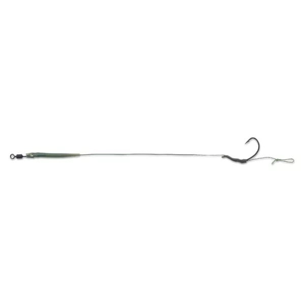 Anaconda Piercer Combi Rig Curve Shank GT-8 4 Füles, Szakállas Fonott Előkötött Horog 2db