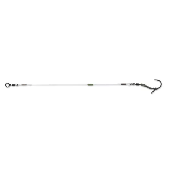 Anaconda Piercer Spinner Rig Crank-66 6 Füles, Szakállas Fluorocarbon Előkötött Horog 2db