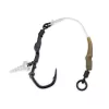 Anaconda Ready Ronnie Angle Chod Stiff Rig 8 Füles, Szakállas Előkötött Horog 3db
