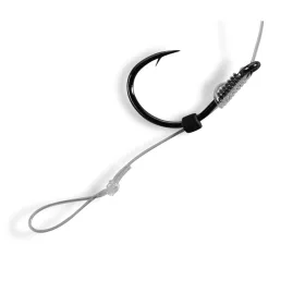   MS Range Method Hair Rig 16 Füles, Szakállas Előkötött Horog 8db
