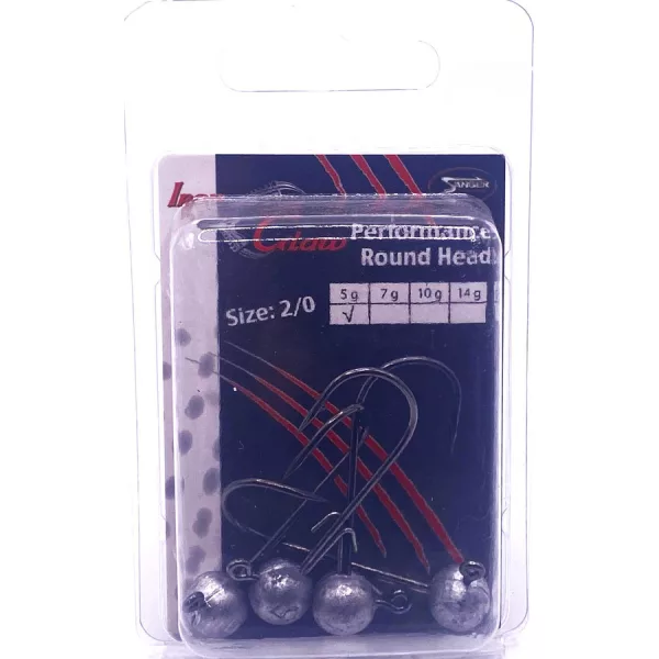 Iron Claw Performance Round Head 2/0 5gr Jigfej 4db