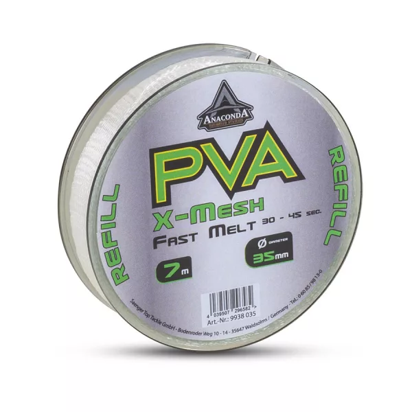 Anaconda Fast Melt PVA X-Mesh 35mm Gyorsan Oldódó PVA Háló 7m