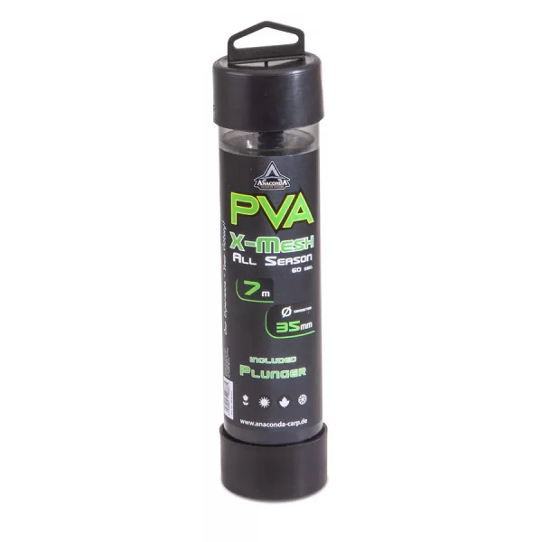 Anaconda All Season PVA X-Mesh Lassan Oldódó + Töltő 35mm PVA Háló 7m