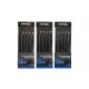 Matrix X7 Carp Method Band Rigs 16 10cm Füles, Szakáll Nélküli Monofil Előkötött Horog Csaligyűrűvel 8db