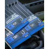 Matrix X7 Carp Method Boilie Pin Rigs 14 10cm Füles, Szakáll Nélküli Monofil Előkötött Horog Csalitüskével 8db