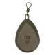 Korda Flat Pear Swivel Plomb pour Bouillette 56gr