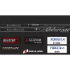 Graphiteleader Silverado Prototype 20GSILPS-762ML Rapide 2,29m 3-15gr Canne à pêche spinning 2 brins