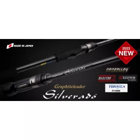  Graphiteleader Silverado 23GSILC-762ML Cast 2,29m Fast 3-18gr Canne à pêche spinning 2 pièces