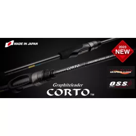   Graphiteleader Corto 23GCORS-6102L-HS 2,08m Extra Rapide 5gr Canne à pêche spinning 2 brins