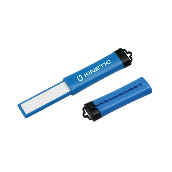KINETIC Aiguiseur de hameçon à Blade céramique 7,62cm Bleu/Noir Aiguiseur