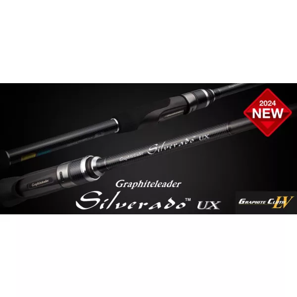 Graphiteleader Silverado UX 24GSILUS-782M Fast 2,34m 5-20gr 2 Részes Canne à pêche