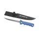 KINETIC Fillet Knife Soft Grip 17,78cm Blue/Black Couteau