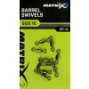 Matrix Barrel Swivels 18 Émerillons 10pcs