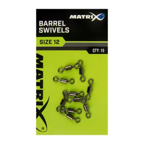 Matrix Barrel Swivels 16 Émerillons 10pcs
