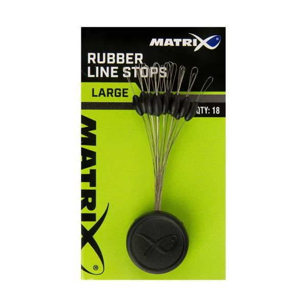 Matrix Rubber Line Stops Large Butoirs en caoutchouc 18 pièces