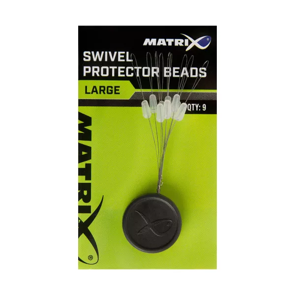 Matrix Swivel Protector Beads Large Perles en caoutchouc 9 pièces