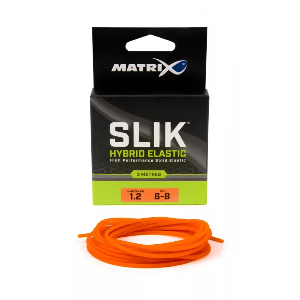 Matrix Matrix SLIK Elastic Taille 6 - 8 (1.2mm) Orange Élastique à emmanchement