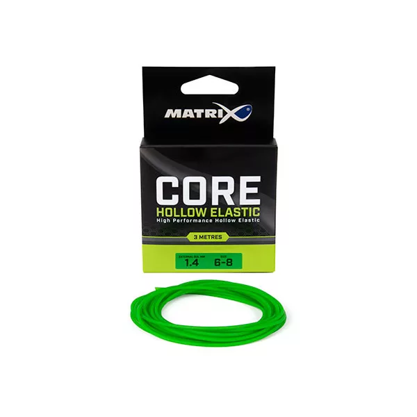 Matrix Core Hollow Elastic Taille 6-8 (1.40mm) Élastique plein pour canne au coup