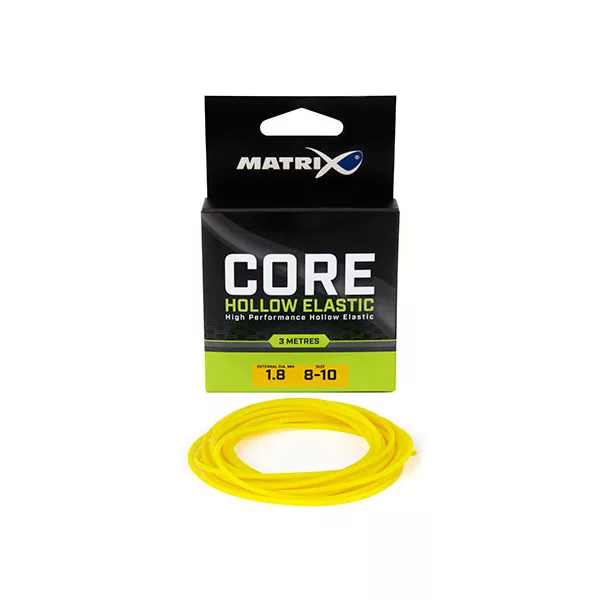 Matrix Core Hollow Elastic Taille 8-10 (1.80mm) Élastique plein pour canne au coup