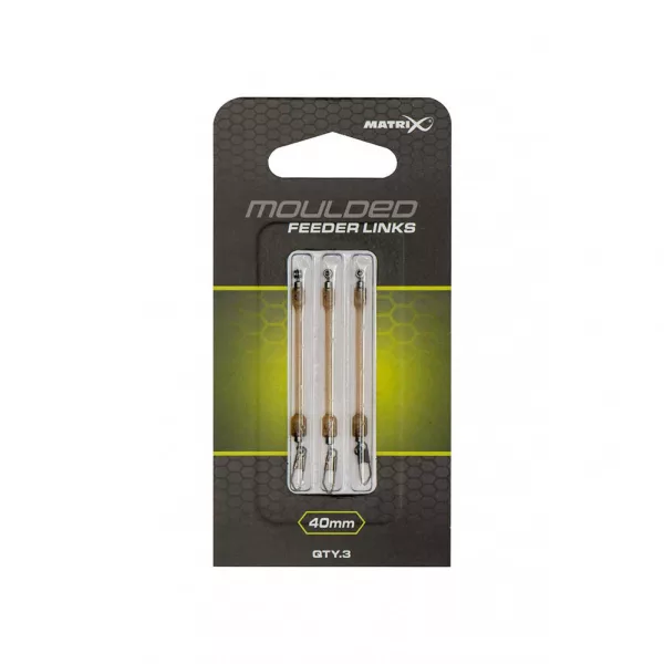 Matrix Moulded Feeder Link 40mm 3 pièces