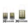 Guru X-Change Distance Feeder Solid Panier latéral 40+50gr - Poids interchangeable - Fermé - S