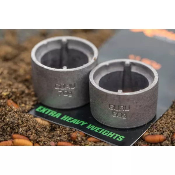 Guru X-Change Distance Feeder Pack Extra Heavy Accessoire de panier latéral 70+80gr - Kit de poids interchangeables