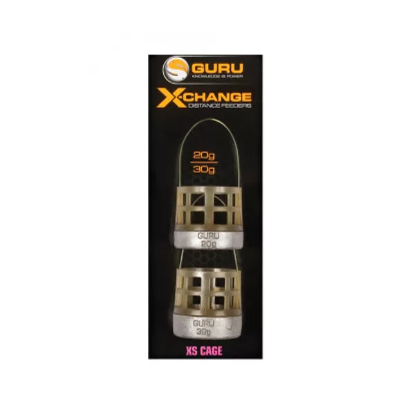 Guru X-Change Distance Feeder Cage Panier latéral 20+30gr - Poids interchangeable - Grillagé - XS