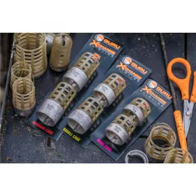   Guru Slimline X-Change Distance Feeder Mini Cage d'amorce latérale 15+20gr - Poids interchangeable - Mini