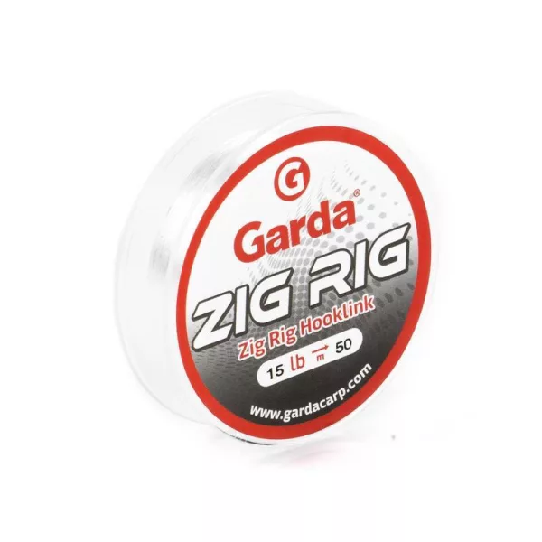 GARDA Zig Rig Hooklink 15lb 50m - bas de ligne