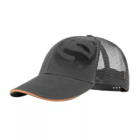   Guru - Grey Trucker Cap - Casquette de baseball - Vêtements de printemps, Vêtements d'été - Casquettes