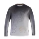 T-shirt à manches longues filtrant UV Guru Hexagon Sun Core UPF 50+ S