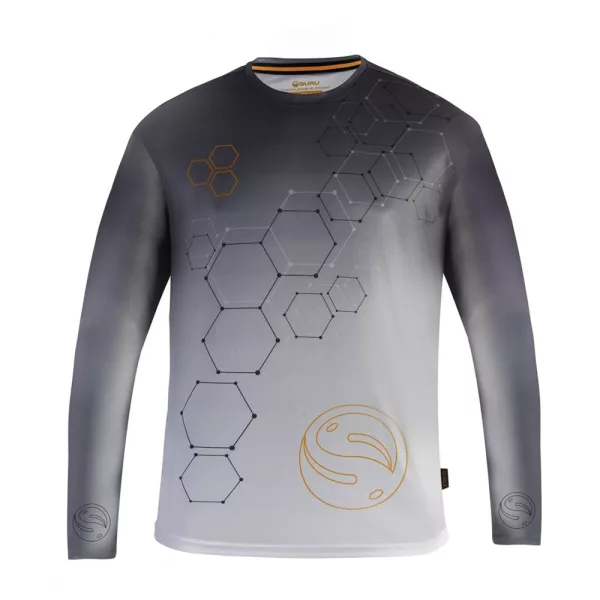 T-shirt à manches longues filtrant UV Guru Hexagon Sun Core UPF 50+ L