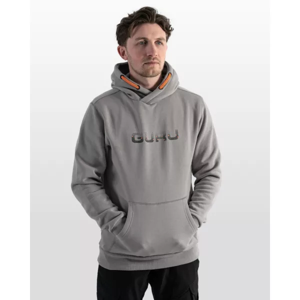 Guru Grey Circles Hoodie Kapucnis Pulóver L