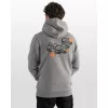 Guru Grey Circles Hoodie Kapucnis Pulóver L
