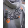 Guru Grey Circles Hoodie Kapucnis Pulóver L