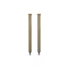 Matrix Small Swivel Feeder Stems x2 Tiges de cage d'amorçage avec émerillon