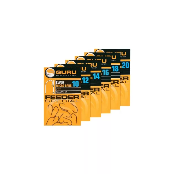 LWG Feeder Special 18 hameçon feeder (ardillon/œillet)