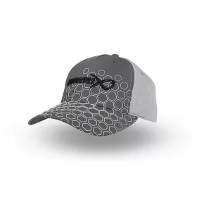 Matrix Hex Print Casquette de baseball Gris