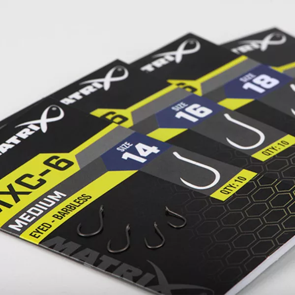 Matrix MXC-6 20 Hameçon à œillet, sans ardillon 10pcs